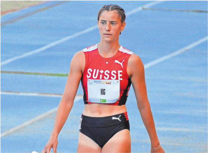 Norina Hug im Schweizer Tenue. Im August wird sie in den USA wieder auf internationaler Ebene starten.
Bild: zg Norina Hug im Schweizer Tenue. Im August wird sie in den USA wieder auf internationaler Ebene starten.
Bild: zg