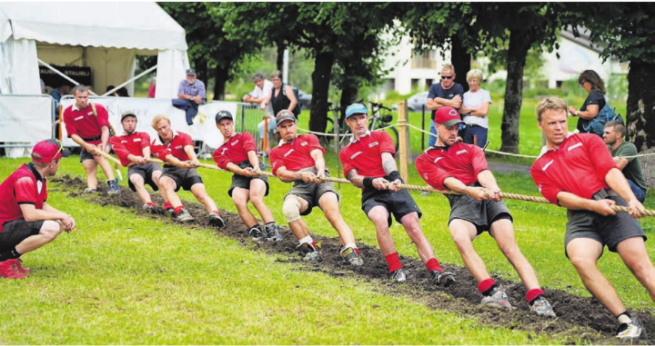 Die Männer 580 kg können sich erneut zum Schweizer Meister krönen. Bild: zg