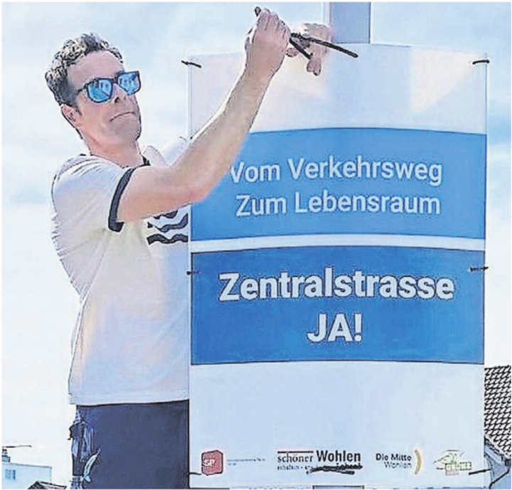 Philipp Simka setzt sich für ein lebenswertes Wohlen ein. Sowohl bei aktuellen wie auch bei historischen Themen. Bilder: Archiv/zg