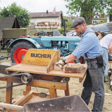 Wo Geschichte lebendig wird - Die alten Maschinen im Einsatz erleben, dies ist das Hauptziel der Ausstellung.