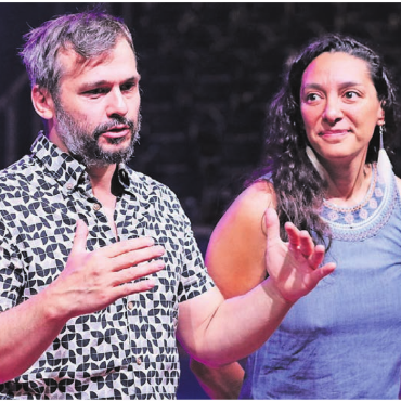 Weil die Details so wichtig sind - Jérémie Robert und Itzel Viruega haben das Programm entwickelt und führen Regie.