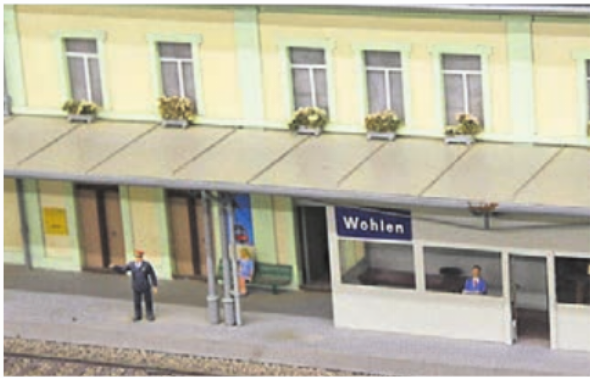 Der Bahnhof Wohlen, wie er vor dem Umbau 1983 aussah. Bild: jl - Das Bild wird blockiert. – Möglicherweise durch einen aktiven Adblocker.