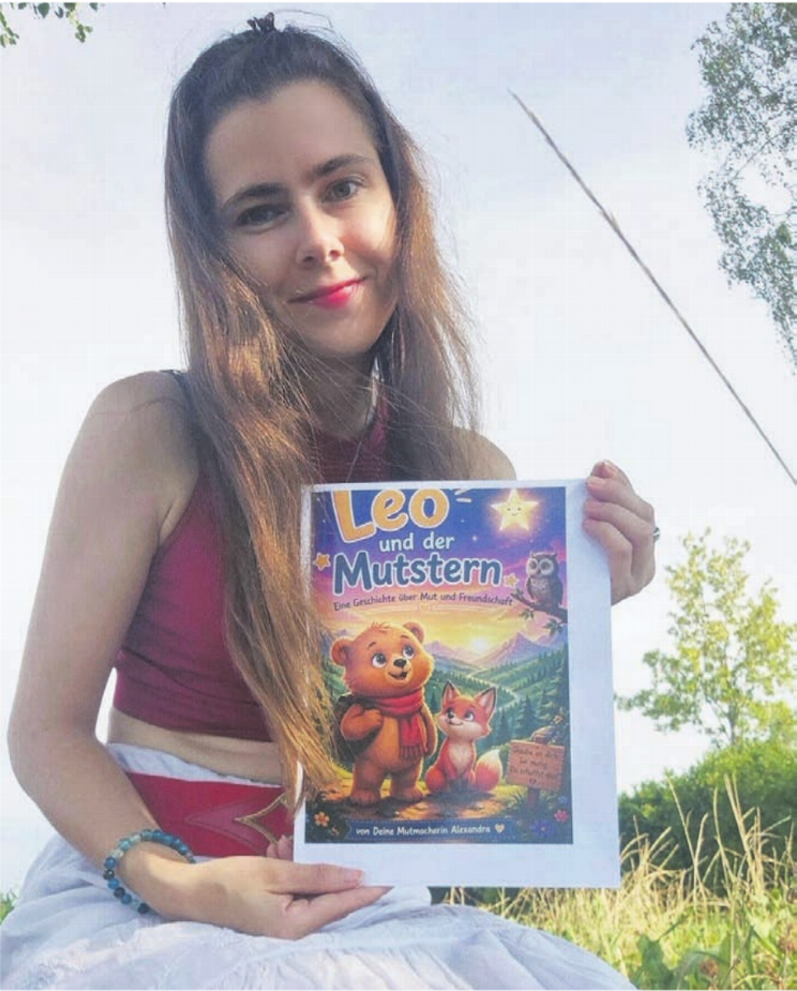 Mit ihrem Erstlingswerk will Alexandra Heuberger den Kleinsten Mut machen. 
Bild: zg