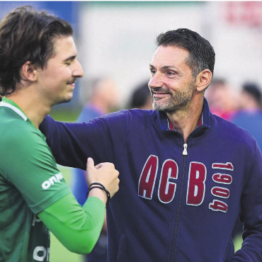 Immer wieder Disziplin - Sportchef Sergio Colacino ist zufrieden mit der Vorbereitung. «Es geht in die richtige Richtung», sagt er.  Bild: Alexander Wagner