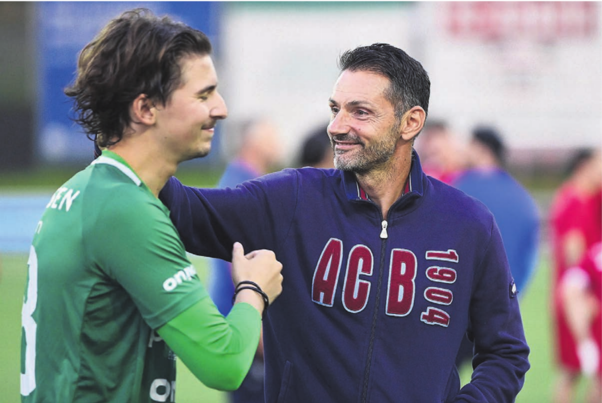 Sportchef Sergio Colacino ist zufrieden mit der Vorbereitung. «Es geht in die richtige Richtung», sagt er.  Bild: Alexander Wagner - Das Bild wird blockiert. – Möglicherweise durch einen aktiven Adblocker.