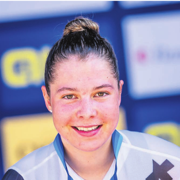 Ein überraschender Exploit - Eine Medaille, die guttut: Shana Huber holt Silber in der U19-Kategorie an der EM.