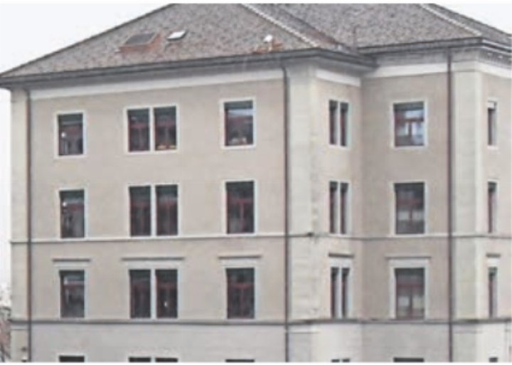 Videoüberwachung braucht es künftig auch beim Schulzentrum Halde (Bild) und bei der Bibliothek. Bild: zg